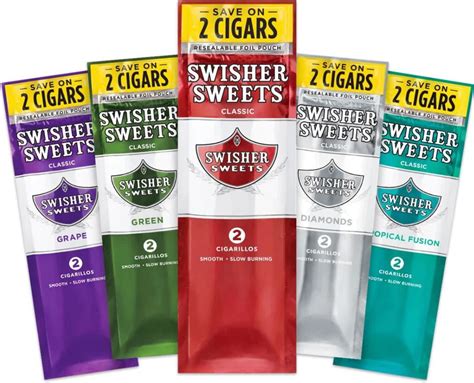 Swisher sweet flavors  or 4 payments of $17